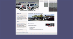 Desktop Screenshot of admiralcampers.com